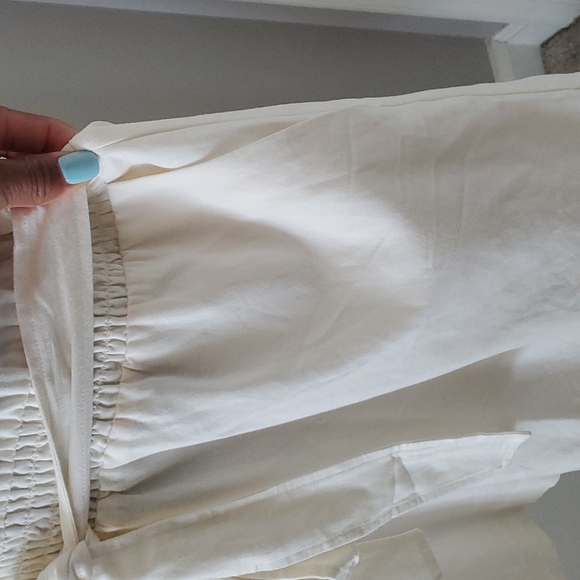 Ann Taylor Linen/Cotton Short Jumper - Picture 2 of 8